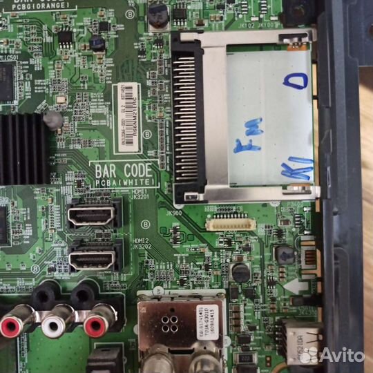 Блок питания, подсветка,плата тв-тюнера от ЖК LG 4