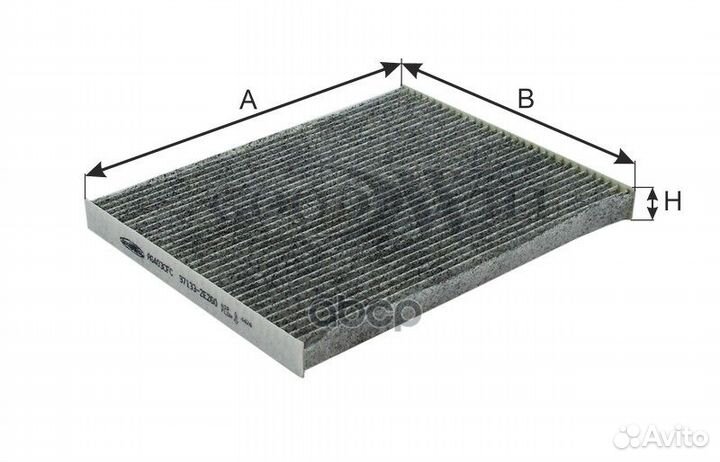 Фильтр салона hyundai tucson/iX35/KIA sportage