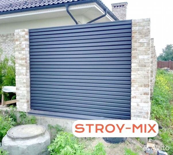 Забор жалюзи