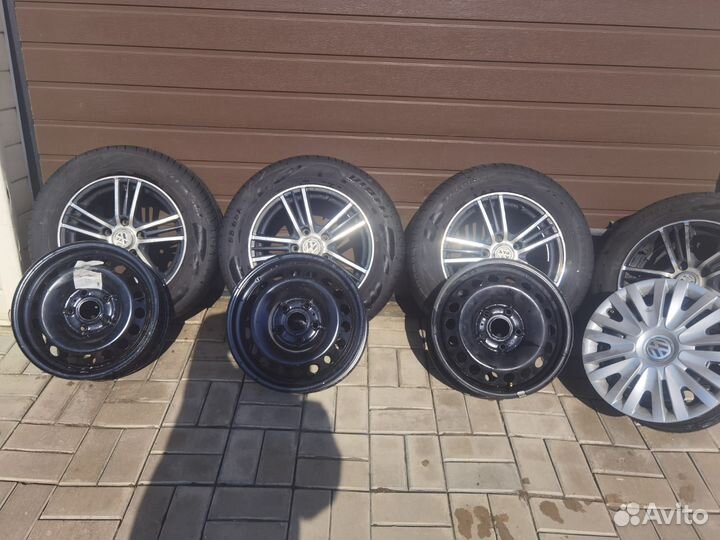 Диск колесный (к-кт) VW Touran Caddy Golf Jetta