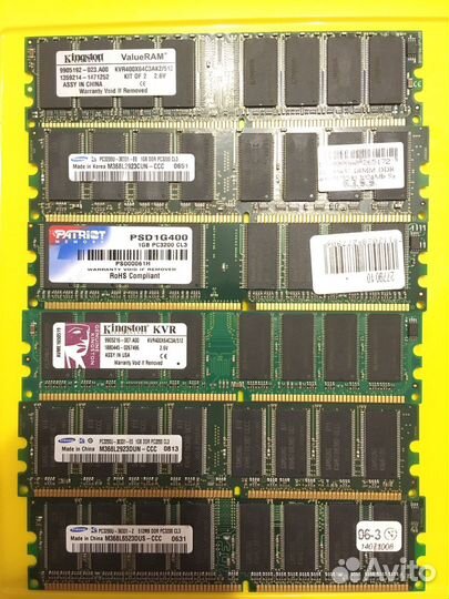 Оперативная память ddr