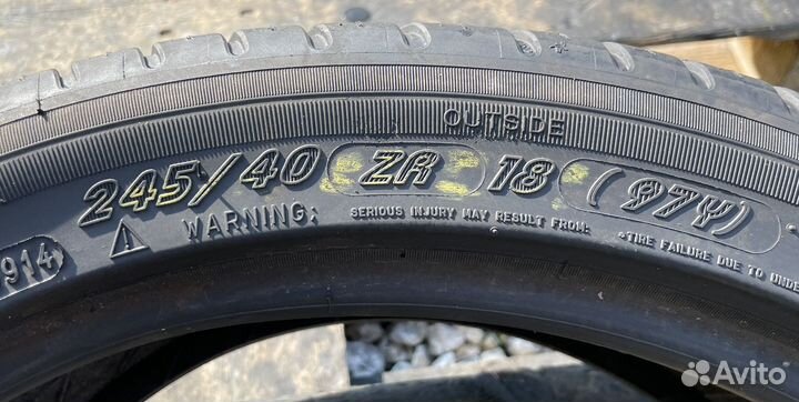 Michelin Pilot Sport 3 245/40 R18