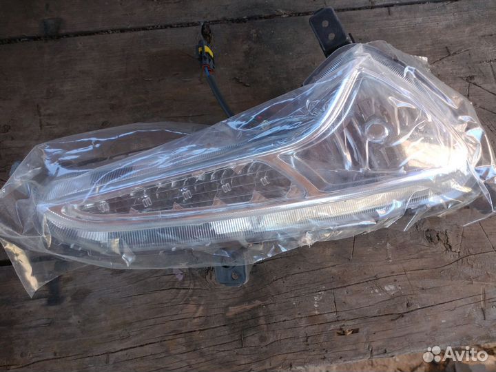 Птф правая фара Солярис 2016 диодная