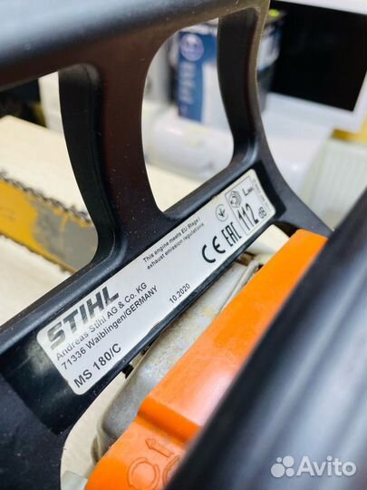 Бензопила stihl MS 180 C-ве