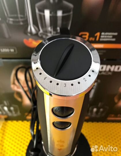 Мощный блендер Redmond 1200Вт.Новый