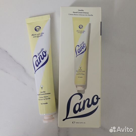 Крем для рук Lanolips Hand cream Intense Vanilla