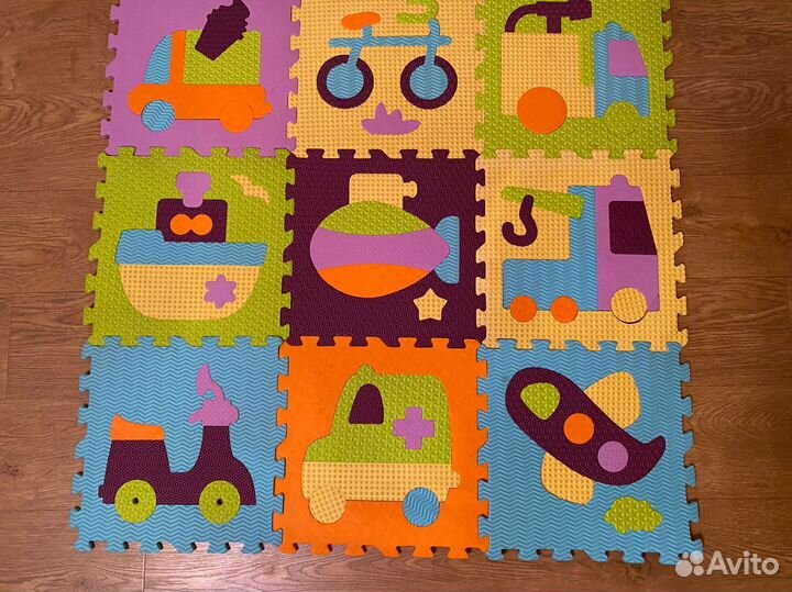 Развивающий коврик пазл