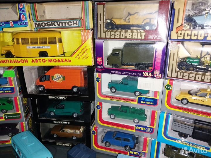 Модели автомобилей 1:43