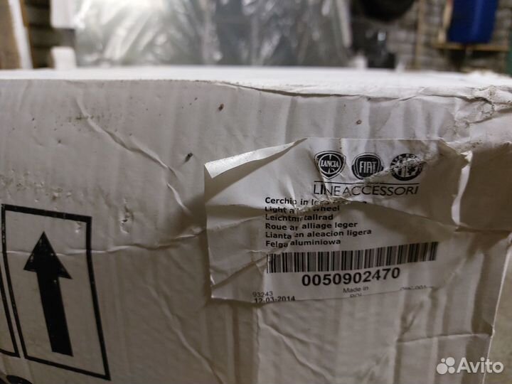 Колёсный диск 6.5хR16 Fiat 500