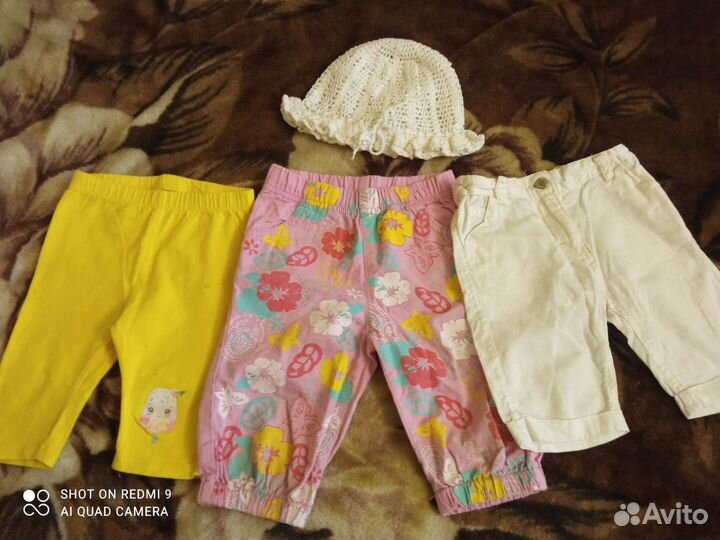 Детские вещи пакетом для девочки р. 86-92