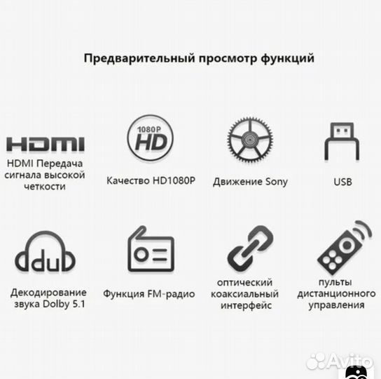 Стильный домашний DVD плеер