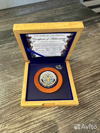 Серебряная монета Острова Кука