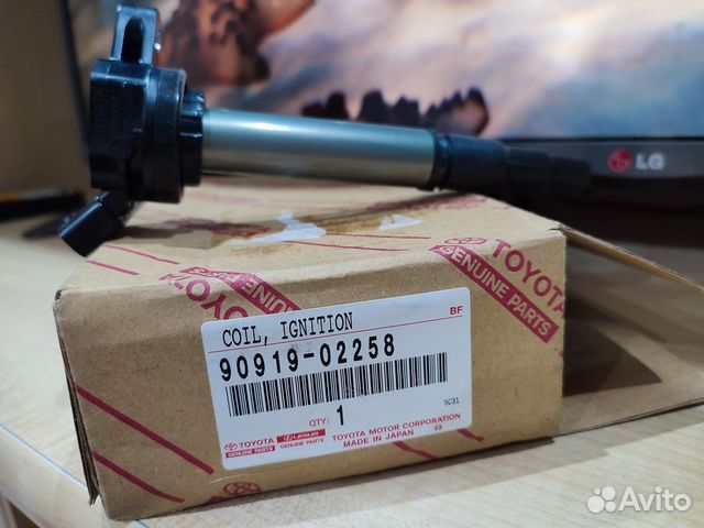 Катушка зажигания Toyota 90919-02258