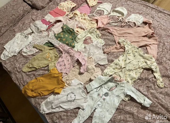 Вещи пакетом на девочку 56