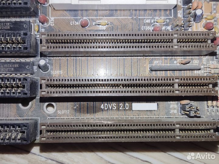 Ретро мать 486 под socket 3 + видеокарта