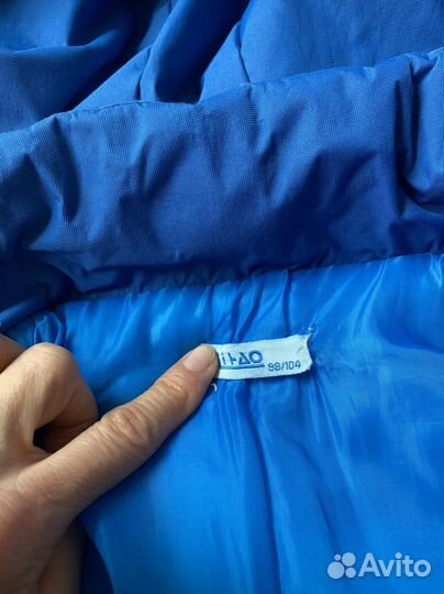 Комбинезон демисезонный/зимний детский б/у 4-5лет