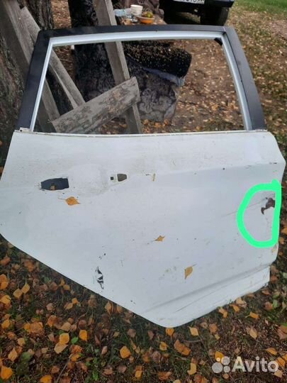 Дверь задняя правая hyundai solaris хэтчбек