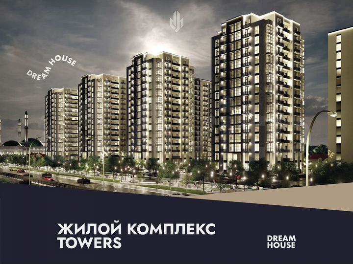 2-к. квартира, 81,7 м², 11/14 эт.