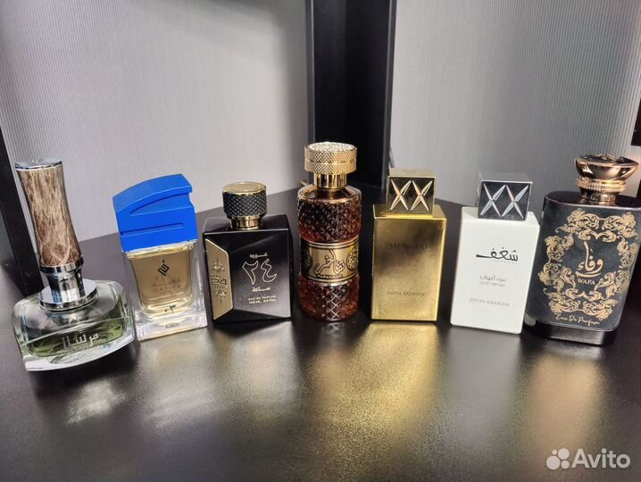 Отливанты европейской и арабской парфюмерии