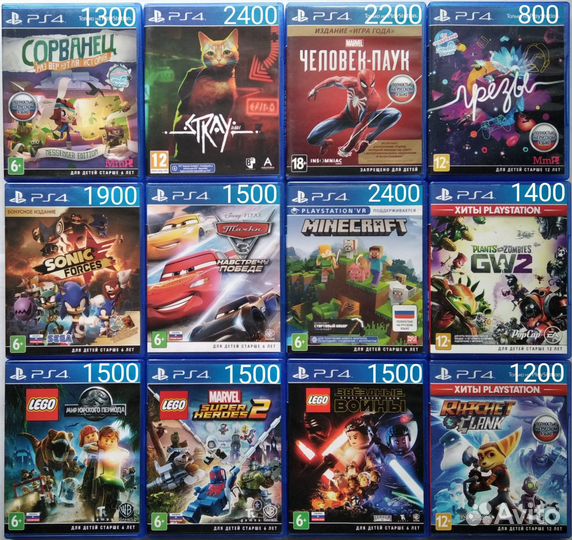 Игры ps4