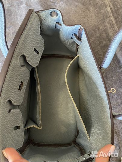 Сумка hermes кожа