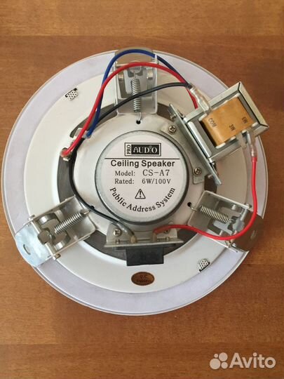 Колонки потолочные ProAudio CS-A7/ 6W 100V