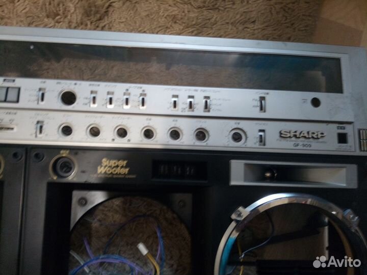 Детали от магнитолы Sharp gf 909/919,777