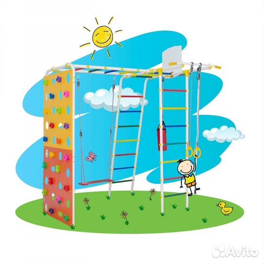 Детский спортивный комплекс Street 2 Smile арт.105