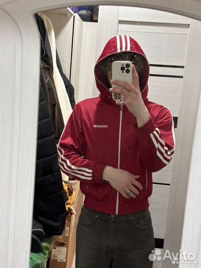 Зип худи кофта adidas винтаж
