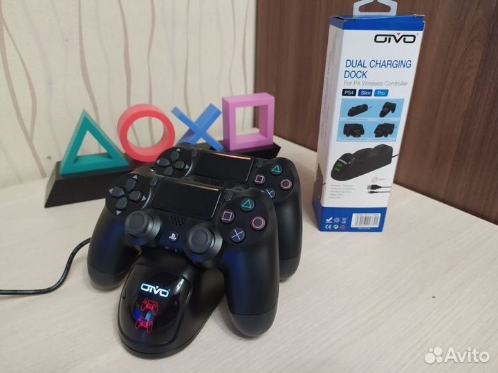 Зарядная станция для джойстиков PS4