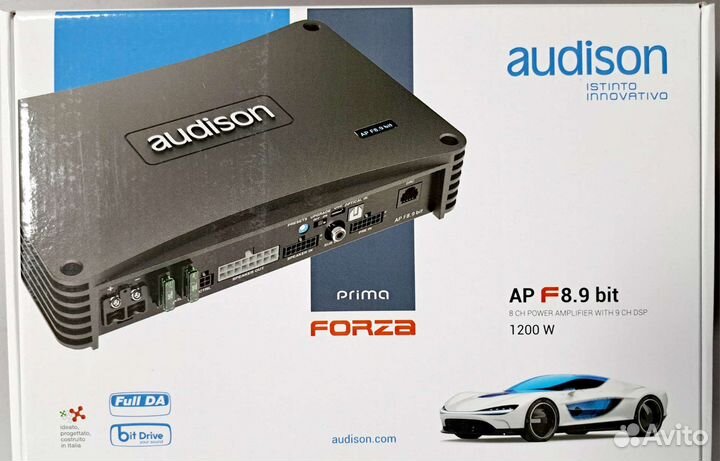 Автомобильный усилитель звука Audison AP F8.9 Bit