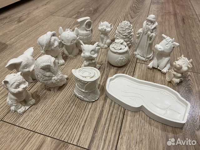 Гипсовые раскраски 3Д