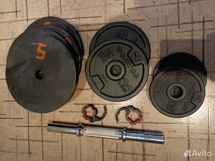 Гантель разборная 30 кг