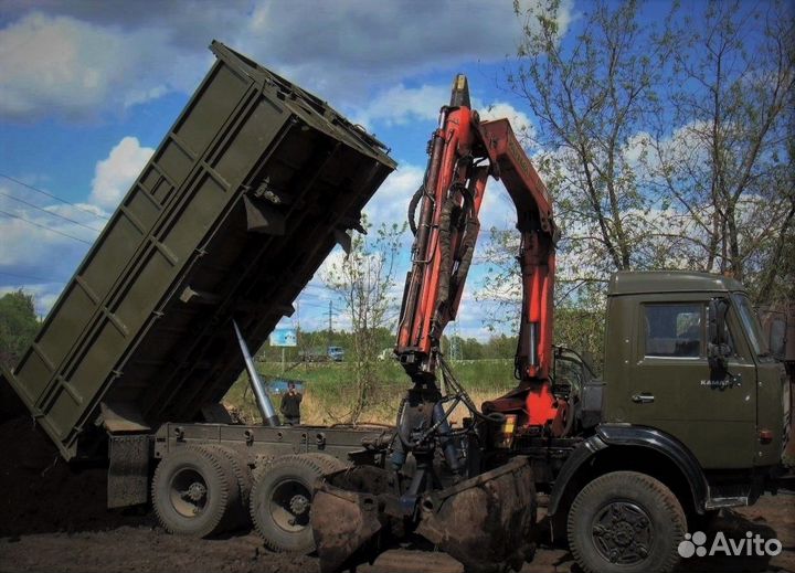 Земля чернозем в мешках и валом