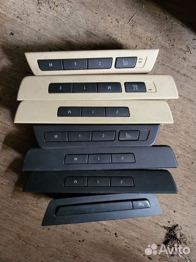 Блок кнопок управления сидений массаж BMW F02 F01