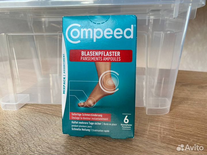 Compeed пластырь от натопышей. Мозольный пластырь