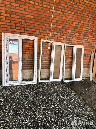 Окна пластиковые бу
