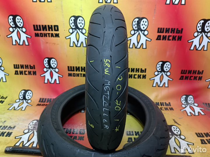 Мотошина 120 70 R17 Metzeller