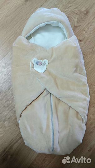 Конверт кокон на выписку р-р 62