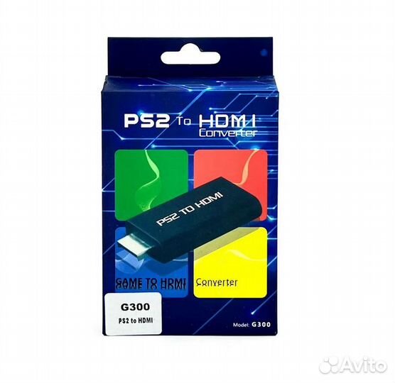 Конвертер G300 с PS2 на hdmi, с игровой приставки
