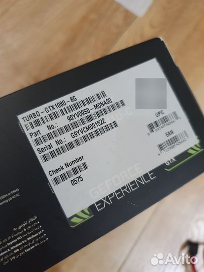 Видеокарта gtx 1080 asus turbo