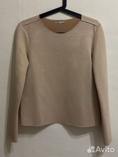 Плюшевая кофта zara