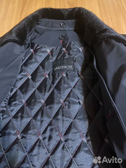 Полупальто мужское garderobe paris