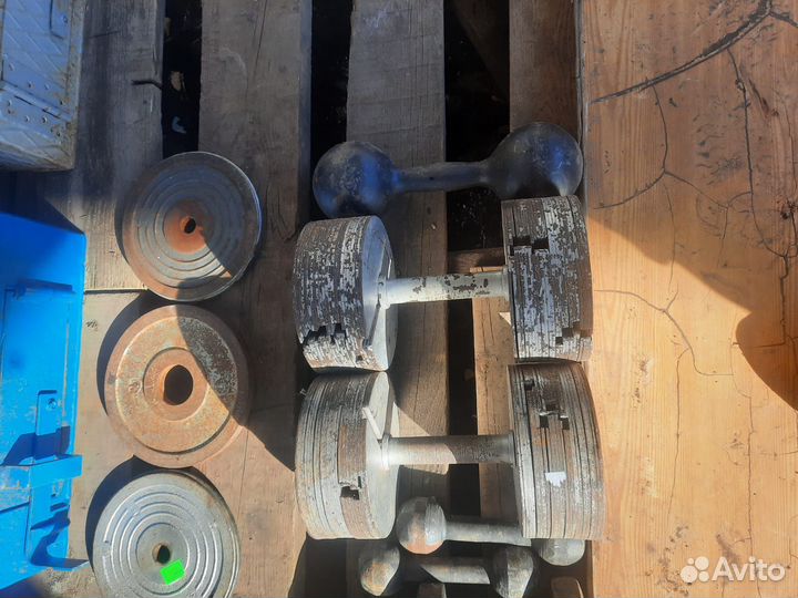 Гантели спорт инвентарь