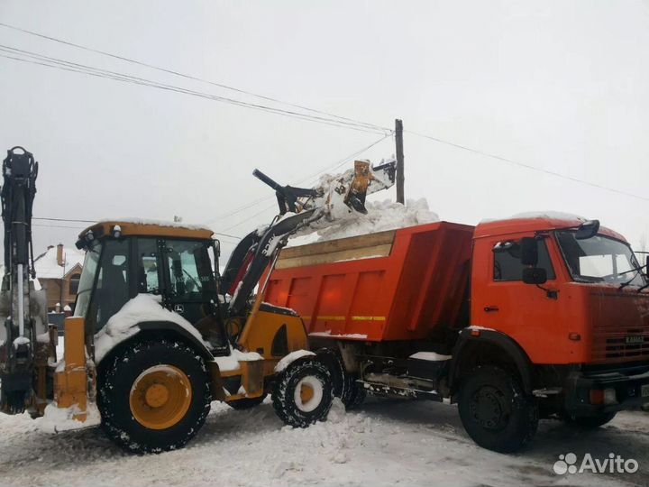 Уборка, чистка и вывоз снега