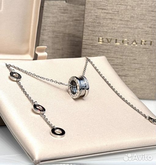 В наличии колье Bvlgari B.zero1 с бриллиантами