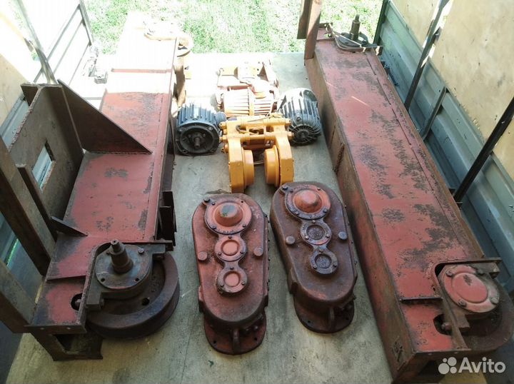 Опорные концевые тележки г/п 5т. тельфер кран-балк