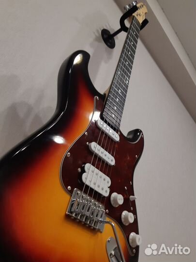 Электрогитара rockdale stars HSS sunburst