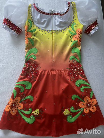 Платье для выступлений по фигурному катанию 116