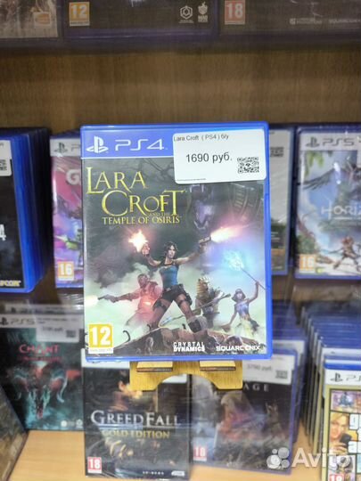 Игры Диски на PS4 Lara Croft